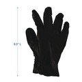 Disposable Gloves | Boardwalk 396XXLBXA 396 Series 9.5 in. Long 4.4 mil. Thick Powder-Free Disposable General-Purpose Nitrile Gloves - XX-Large Black (100/Box) image number 2
