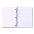 Notebooks & Pads | Universal UNV66614 10.5 in. x 8 in. 1-Subject Medium/College Rule Wirebound Notebook - Assorted Cover Colors (4/Pack) image number 2