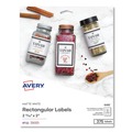 Labels | Avery 06490 3.5 in. Laser/Inkjet Diskette Labels - White (375/Pack) image number 0