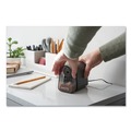 Pencil Sharpeners | X-ACTO 19501X 3.5 in. x 5.5 in. x 4.5 in. AC-Powered Mighty Mite Home Office Electric Pencil Sharpener - Black/Gray/Smoke image number 8