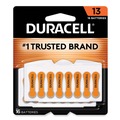 Batteries | Duracell DA13B16 No. 13 Hearing Aid Battery (16/Pack) image number 0