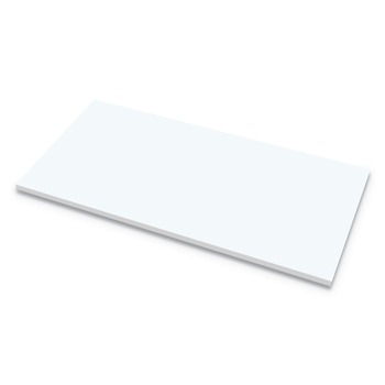 OFFICE DESKS AND WORKSTATIONS | Fellowes Mfg Co. 9649101 Levado 48 in. x 24 in. Laminate Table Top - White