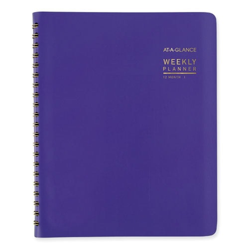 Notebooks & Pads | AT-A-GLANCE 70940X14 11.38 in. x 9 in. 12-Month (Jan to Dec): 2026 Contemporary Weekly/Monthly Planner - Purple Cover image number 0