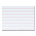 White Boards | Pacon PLB8511 GoWrite 8.25 x 11 Dry Erase Learning Boards - White Surface (5/Pack) image number 3