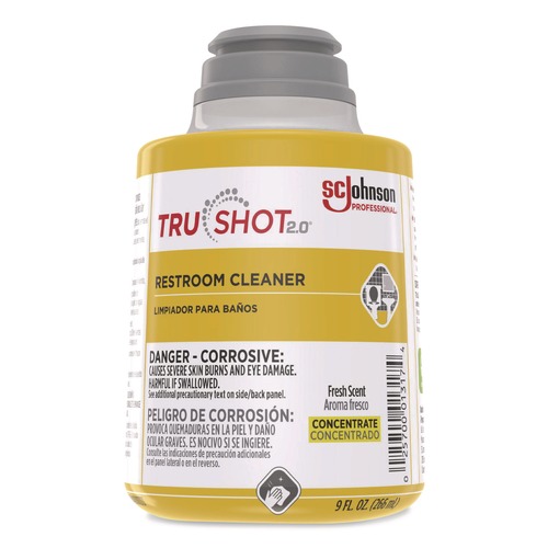 All-Purpose Cleaners | SC Johnson 379844 TruShot 2.0 Restroom Cleaner Fresh Scent 9 oz Cartridge (4/Carton) image number 0