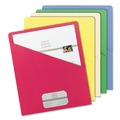 File Folders | Smead 75425 Letter Size Organized Up Slash Jackets - Assorted Colors (25/Pack) image number 2
