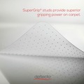 Office Chair Mats | Deflecto CM11142PC 36 x 48 All Day Use Rectangular Chair Mat - Clear image number 9
