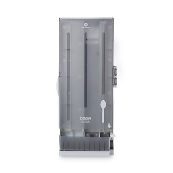 KITCHEN | Dixie SSSPD120 SmartStock 10 in. x 8.78 in. x 24.75 in. Utensil Spoon Dispenser - Smoke