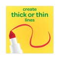 Washable Markers | Crayola 585100 Super Tips Fine/Broad Washable Markers - Assorted Colors (100/Set) image number 8