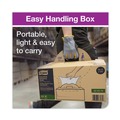 Cleaning & Janitorial Supplies | Tork 520374 16.34 x 14 1-Ply Industrial Cleaning Cloths - Gray (210/Carton) image number 3