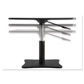 Office Desks & Workstations | Victor DC230B 21 in. x 13 in. x 12 in. to 15.75 in. Adjustable Laptop Stand Supports 20 lbs. - Black image number 1