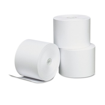 REGISTER AND THERMAL PAPER | Universal UNV35762 2.25 in. x 165 ft. Direct Thermal Printing Paper - White (3 Rolls/Pack)