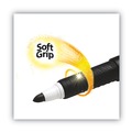 Washable Markers | BIC GDE11 BLU Intensity Low Odor Dry Erase Marker - Fine Bullet Tip/Blue (1-Dozen) image number 3