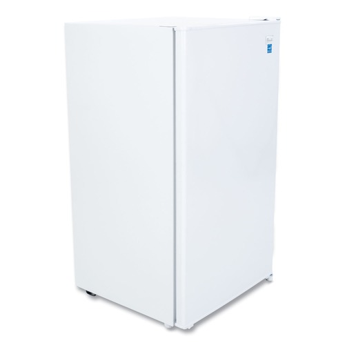 Breakroom Supplies | Avanti RM3306W 3.3 Cu-ft. Refrigerator with Chiller Compartment - White image number 0