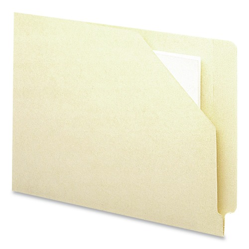 File Jackets & Sleeves | Smead 75715 End Tab File Jacket with Antimicrobial Product Protection - Manila/Letter Size (100/Box) image number 0
