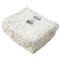 Mops | Rubbermaid Commercial FGV41800WH00 12-Piece 24 oz. Economy Cut-End Rayon Mop Head with 1 in. Band (White) image number 0