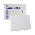 Storage Accessories | Boardwalk Z7660VNK 38 in. x 60 in. 60 gal. 16 mic High-Density Industrial Can Liners Flat Pack - Natural (100/Carton) image number 0