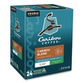 Coffee | Caribou Coffee 5000330137 Coffee K-Cups - Caribou Blend Decaf (96/Carton) image number 2