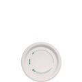 Bowls and Plates | SOLO MP6-PLANET 6 in. Diameter ProPlanet Seal Compostable Paper Dinnerware Plate - White (125/Pack) image number 0