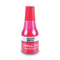 Stamps & Stamp Supplies | COSCO 2000PLUS 032960 0.9 oz. Bottle Self-Inking Refill Ink - Red image number 0