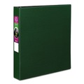 Binders | Avery 27353 11 in. x 8.5 in. 1.5 in. Capacity 3 Rings Durable Non-View Binder with DuraHinge and Slant Rings - Green image number 0