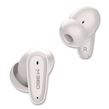 Morpheus 360 TW1800W Nemesis True Wireless Earbuds, White
