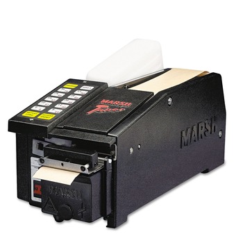 TAPE DISPENSERS | Universal UFS899867 Electric Tape Dispenser for Gummed Tape with 48 oz. Reservoir - Steel Blades, Black