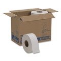 Just Launched | Georgia Pacific Professional 13718 2000 ft. 1 Ply Jumbo Jr. Bath Tissue Rolls - White (8/Carton) image number 0