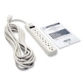 Surge Protectors | Tripp Lite TLP725 Protect It! 1,080 Joules 25 ft. Cord 7 AC Outlets Surge Protector - Light Gray image number 0