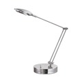 Lamps | Alera ALELED900S 11 in. W x 6.25 in. D x 26 in. H Adjustable Brushed Nickel LED Task Lamp with USB Port image number 1