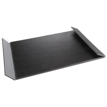 Artistic 5240-BG 24 in. x 19 in. Monticello Desk Pad with Fold-Out Sides - Black