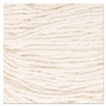  | Boardwalk BWK503WHCT 5 in. Super Loop Cotton/Synthetic Fiber Wet Mop Head - Large, White (12/Carton) image number 2