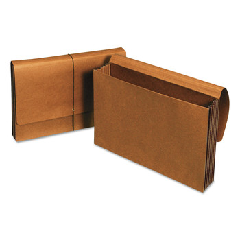 Universal UNV13080 1 Section Extra Wide Expanding Wallet With Elastic Cord - Legal Size, Redrope