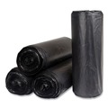  | Inteplast Group S386022K 60 gal. 22 microns 38 in. x 60 in. High-Density Commercial Can Liners - Black (150/Carton) image number 3