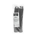 Cups and Lids | Pactiv Corp. YS200E 2 oz. Plastic Portion Cup - Black (200/Bag, 12 Bags/Carton) image number 2