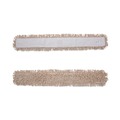 Just Launched | Boardwalk BWK1360 60 in. x 5 in. Hygrade Cotton Industrial Dust Mop Head - White image number 0