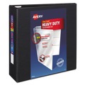 Binders | Avery 79604 3 Locking One Touch EZD Rings 4 in. Capacity 11 in. x 8.5 in. Heavy-Duty View Binder with DuraHinge - Black image number 0