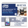 Paper Towel Holders | Tork 800723 Xpressnap Fit 4 x 6 x 7 Starter Pack - Black image number 1