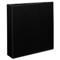 Binders | Avery 27550 11 in. x 8.5 in. 2 in. Capacity 3 Rings Durable Non-View Binder with DuraHinge and Slant Rings - Black image number 0