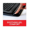 Mouse Pads & Wrist Support | 3M WR420LE 19.6 in. x 10.6 in. Antimicrobial Gel Keyboard Wrist Rest Platform - Black/Gray/Silver image number 2