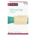 Just Launched | Smead 15330 File Folders with Assorted 1/3-Cut Tab Positions - Legal, Manila (100/Box) image number 4