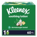 Paper Towels and Napkins | Kleenex 54271 Soothing Lotion 3-Ply Facial Tissue - White (1620/Carton) image number 4