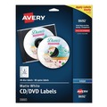 Labels | Avery 08692 Inkjet CD Labels - Matte White (40/Pack) image number 0