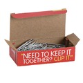 Paper Clips | Universal A7072220 Smooth Paper Clips - Jumbo, Silver (100/Box, 10 Boxes/Pack) image number 3