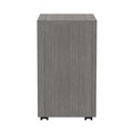 Office Filing Cabinets & Shelves | Alera ALEVA572816GY 15.88 in. x 20.5 in. x 28.39 in.Valencia Series Mobile Pedestal File 3-Drawer Legal/Letter - Gray image number 2