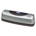 Just Launched | Swingline A7074515 Electric/Battery 15-Sheet Three 9/32 in. Hole Portable Desktop Punch - Silver/Black image number 2