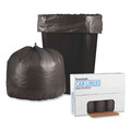 Trash & Waste Bins | Boardwalk H6036TGKR01 30 in. x 36 in. 30 Gallon 0.95 mil Low-Density Perforated Waste Can Liners - Gray (100/Carton) image number 0