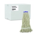 Just Launched | Boardwalk BWK824C 24 oz. Lie-Flat Cotton Fiber Mop Head - White (12/Carton) image number 0