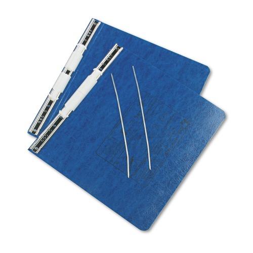 Binding Covers | ACCO A7054123A PRESSTEX 11 in. x 8.5 in. 6 in. Capacity 2 Posts Post Binders with Storage Hooks - Dark Blue image number 0