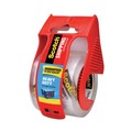 Packing Tapes | Scotch 142 3850 1.5 in. Core 1.88 in. x 66.66 ft. Heavy-Duty Packaging Tape with Dispenser - Clear (1-Roll) image number 0